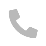 Gray phone icon.